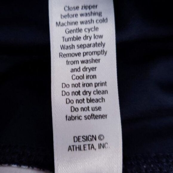 ATHLETA‎ Tropical Precision 7/8 Ankle Tight Legging Birds Of Paradise Mesh XS - Picture 14 of 16